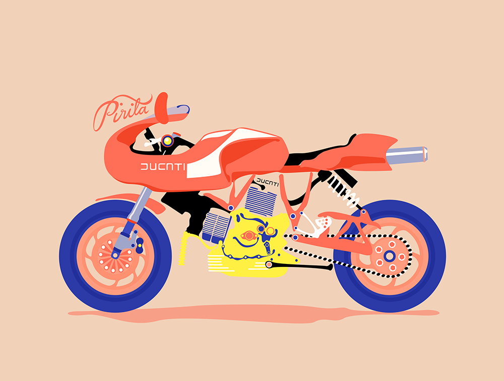 Pirita Tolvanen Motorcycle Stories 02 Ducati 02